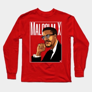 Malcolm X Long Sleeve T-Shirt